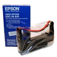 EPSON M-188A ERC-38 Black/Red Printer Ribbon