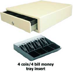 M-S Cash Drawer Star White Compact