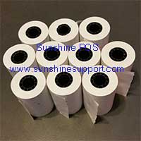 BLUE BAMBOO PocketPOS P25-M Thermal 2 1/4 (57mm) x 50' Paper 10 Rolls
