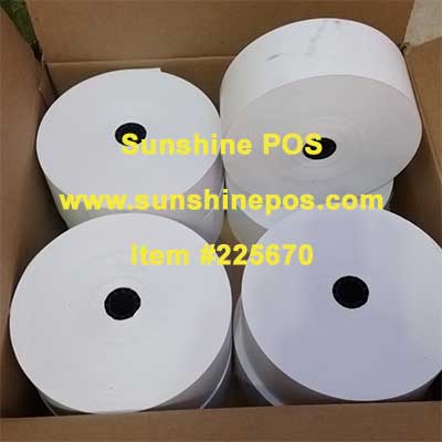 Receipt Paper Rolls Thermal 2 1/4 Inch x 670' Paper 8 Rolls 225670